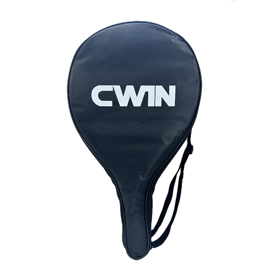 Cwin Paddle Racket Carbon Fiber Soft EVA Face for Adult Prefessional Training Tennis Paddle Racquet with Padel Shovel Protector