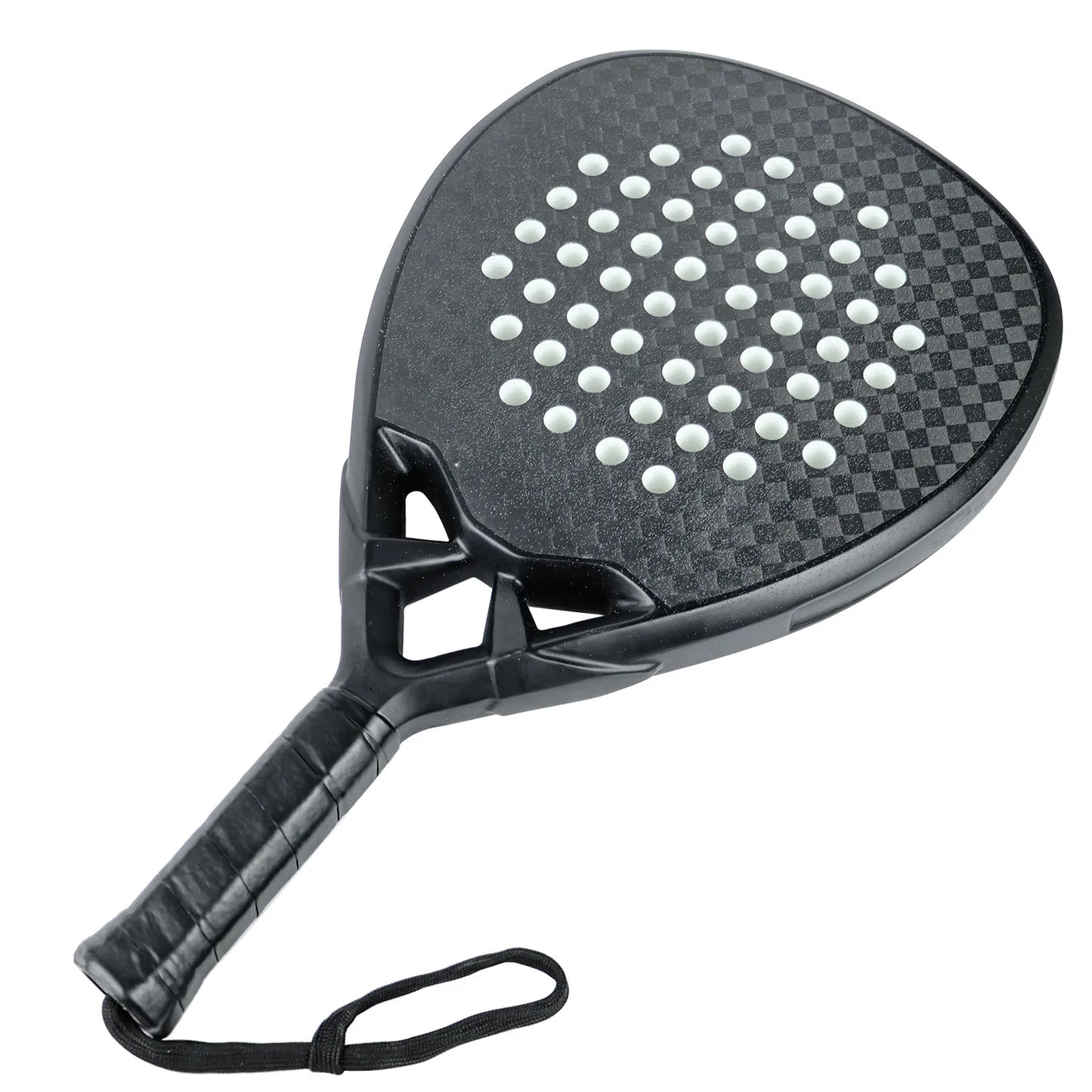 AMASPORT Padel Racket 100%/3/12/18K/Kevlar Carbon Tennis Paddle Racket EVA SOFT 38mm Diamond Shape Tenis Padel Raquete
