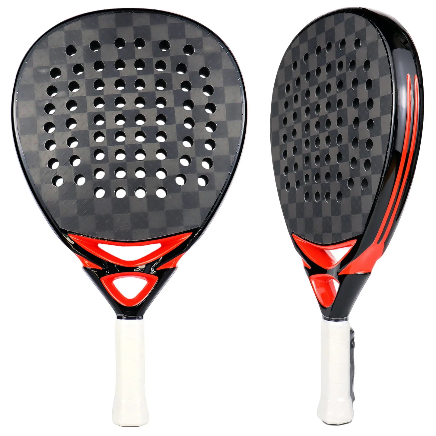 Padel Racket Kevlar Carbon Fiber Tennis Padel Paddle High Blance Soft EVA for Advanced Players Tenis Raqueta Paddle