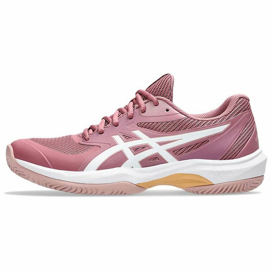 Adult's Padel Trainers Asics Game Ff Padel White Fuchsia-0