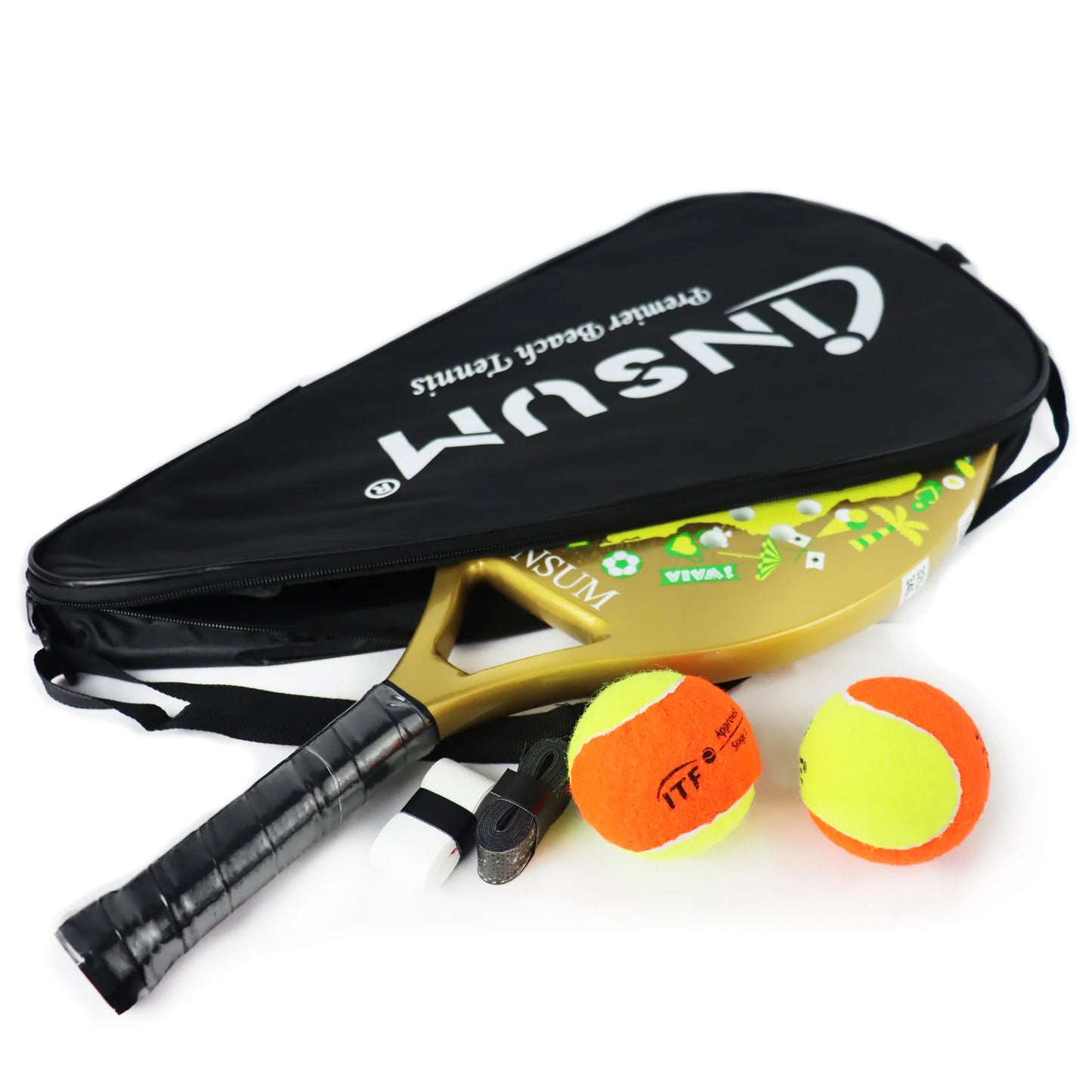 Durable Pickleball Paddle Cover Case, Padel Racket Covers, Fits All Shapes Single Paddles Bag, Durable Material