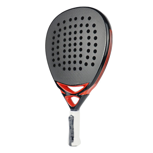 AMASPORT Padel Tennis Racket 3K/12K/18K/Kevlar Carbon Paddle Racket 3D Rough Surface EVA Soft 38mm Paddle Shovel