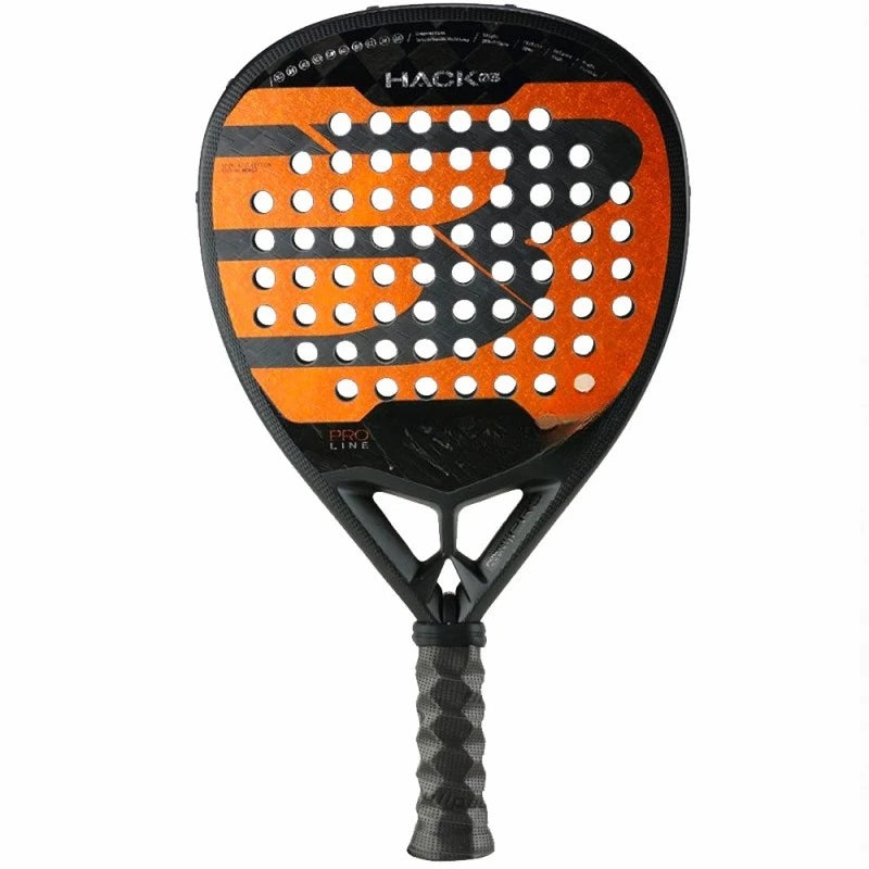 High Quality, Professional Padel Tennis Racket, Soft Face, Carbon Fiber, Lightweight, Fashionable EVA Sports Equipment,New