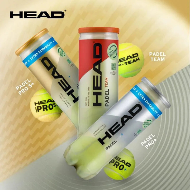 2024 New HEAD Padel Pro S Cage Paddle Tennis Match Training Balls