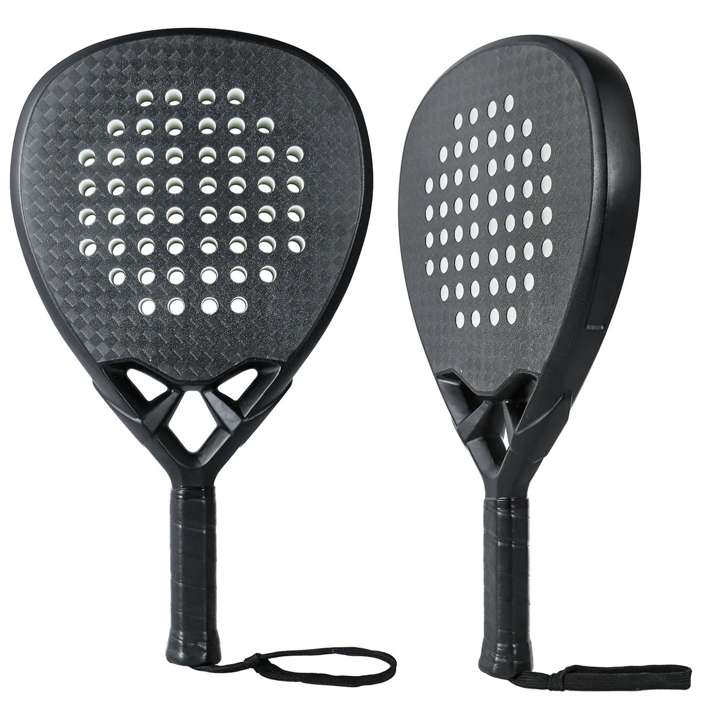 AMASPORT Padel Racket 100%/3/12/18K/Kevlar Carbon Tennis Paddle Racket EVA SOFT 38mm Diamond Shape Tenis Padel Raquete