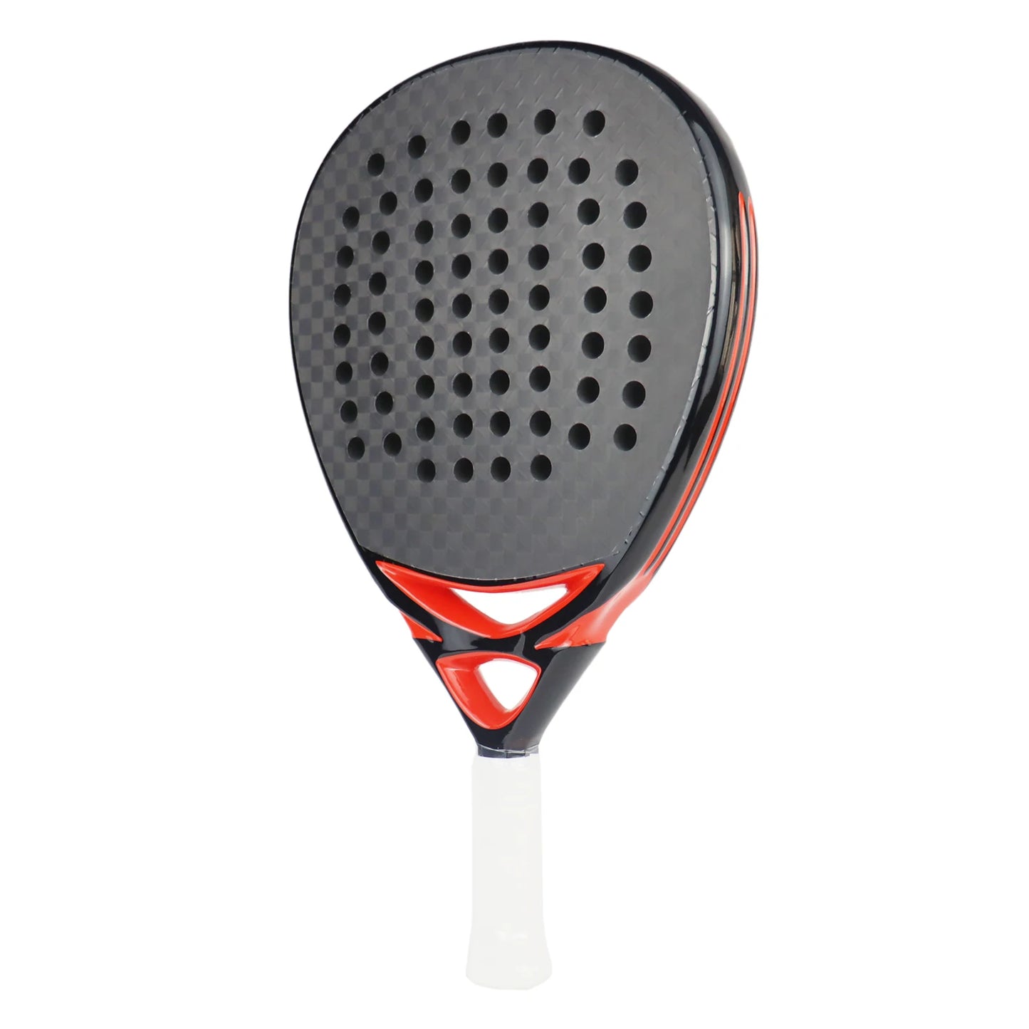 AMASPORT Padel Tennis Racket 3K/12K/18K/Kevlar Carbon Paddle Racket 3D Rough Surface EVA Soft 38mm Paddle Shovel