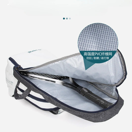 Foldable Tennis Paddle Backpack Squash Badminton Racket Bag Padel Racquetball Carrying Handbag Man Large Capacity Sports Bags