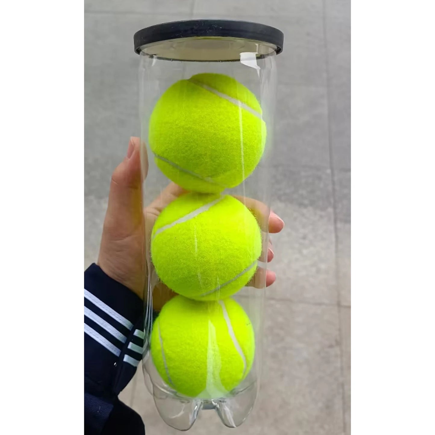Original Pro Padel Ball 3 Balls Extra Duty Felt Pressurized Green Tennis Match Sports Training Ball Tennis Balls Paddle Balls