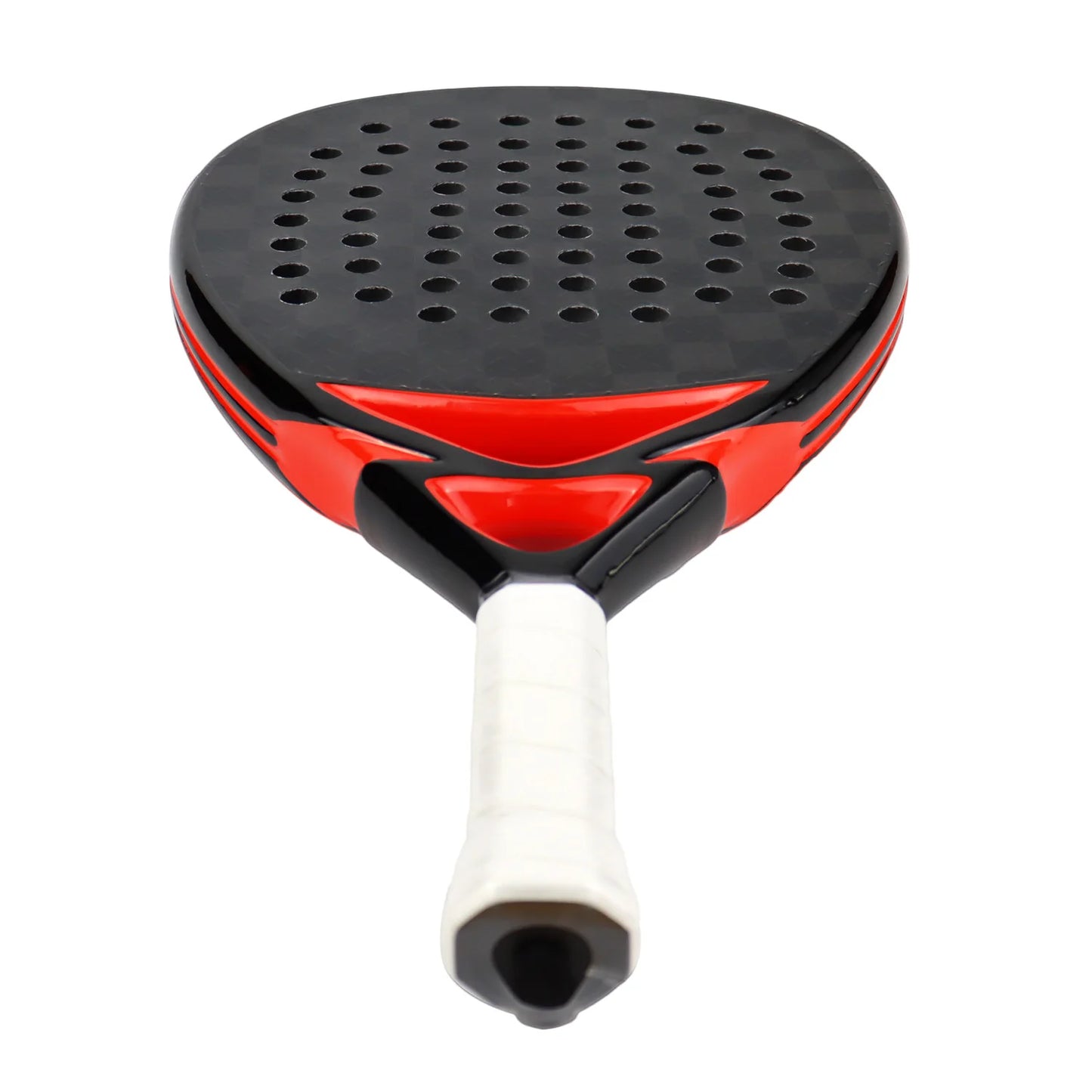 AMASPORT Padel Tennis Racket 3K/12K/18K/Kevlar Carbon Paddle Racket 3D Rough Surface EVA Soft 38mm Paddle Shovel