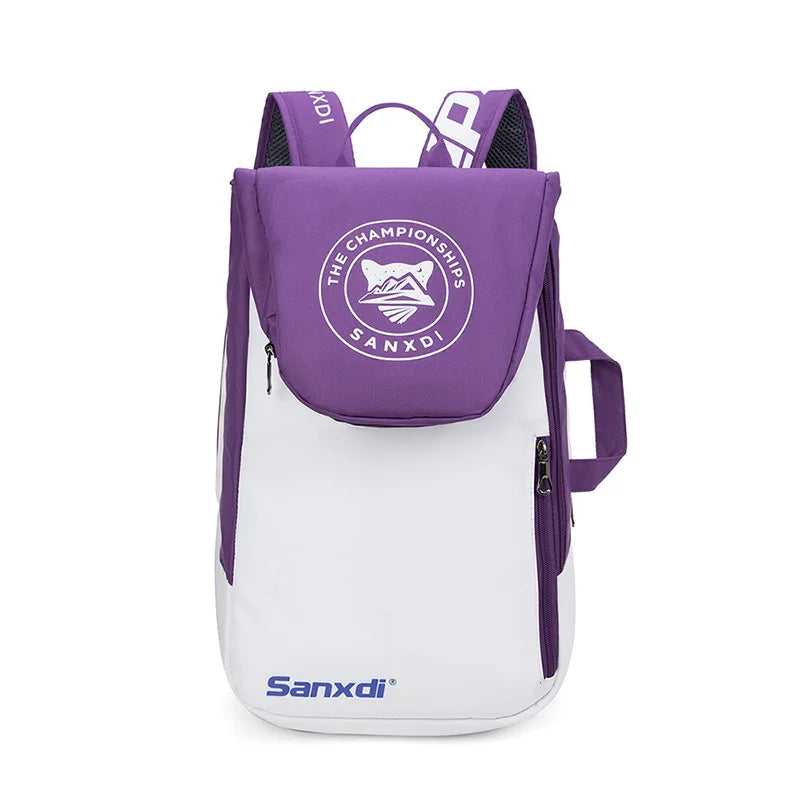 Foldable Tennis Paddle Backpack Squash Badminton Racket Bag Padel Racquetball Carrying Handbag Man Large Capacity Sports Bags